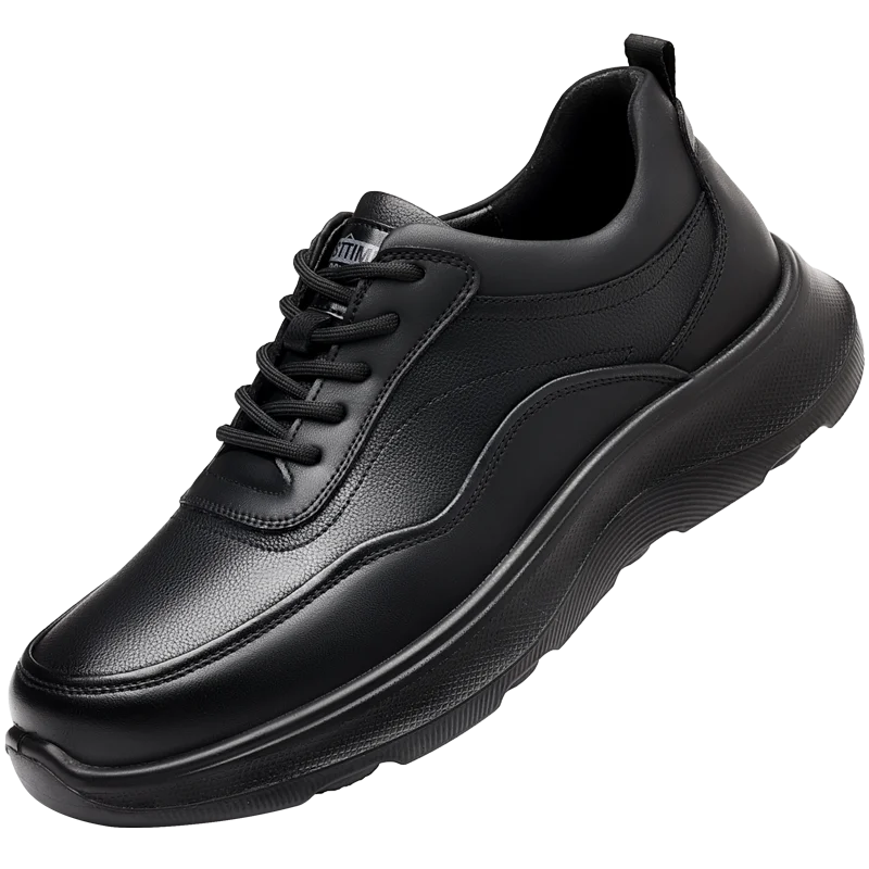 

Men's business leather shoes, comfortable casual shoes, men's autumn and winter solid color 2025 casual shoes