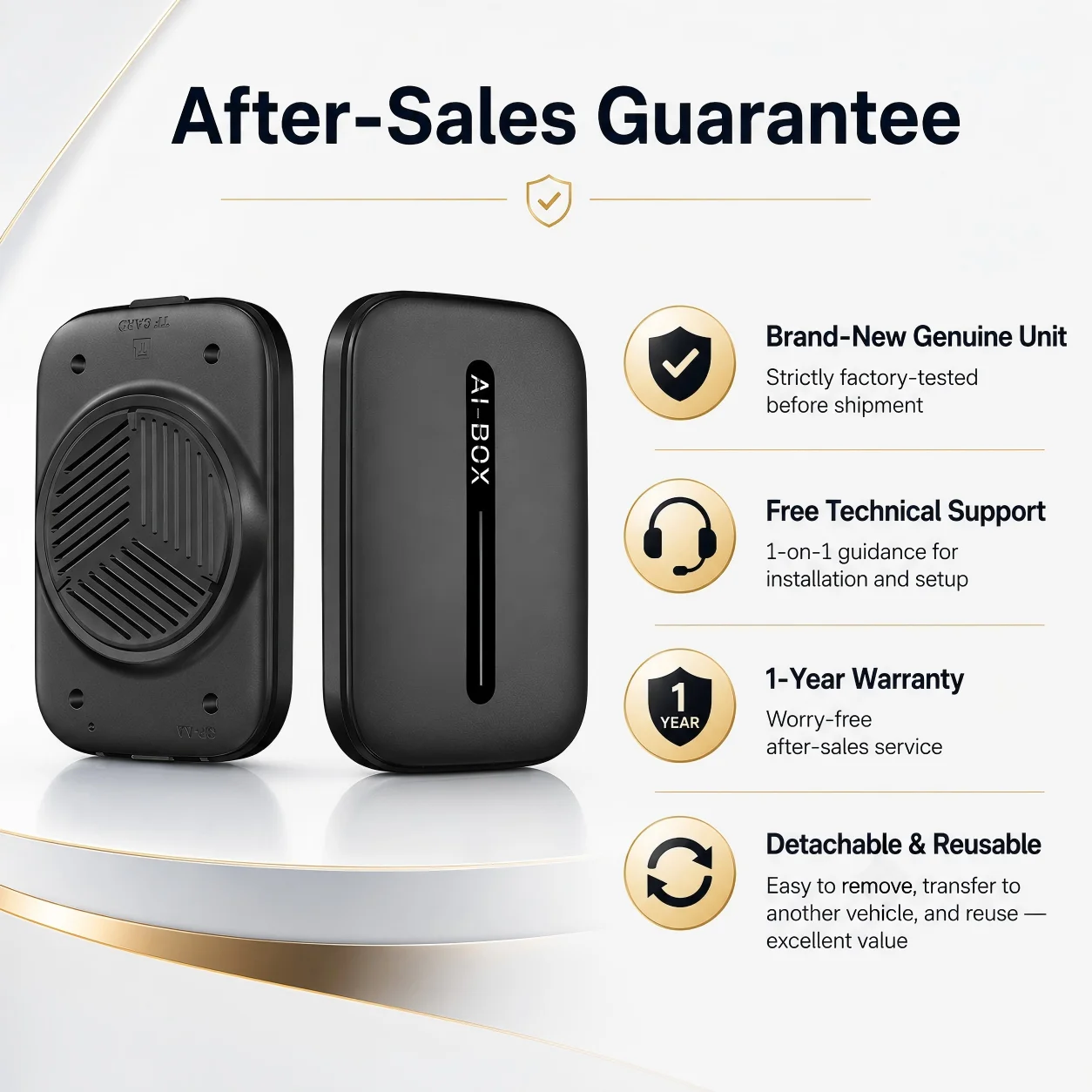 2026 Bezprzewodowy CarPlay AI Box Android15 Kowankit Bezprzewodowy Adapter Android Auto 3w1 Smart Car TV Box HD Plug & Play Netflix YouTube — 2