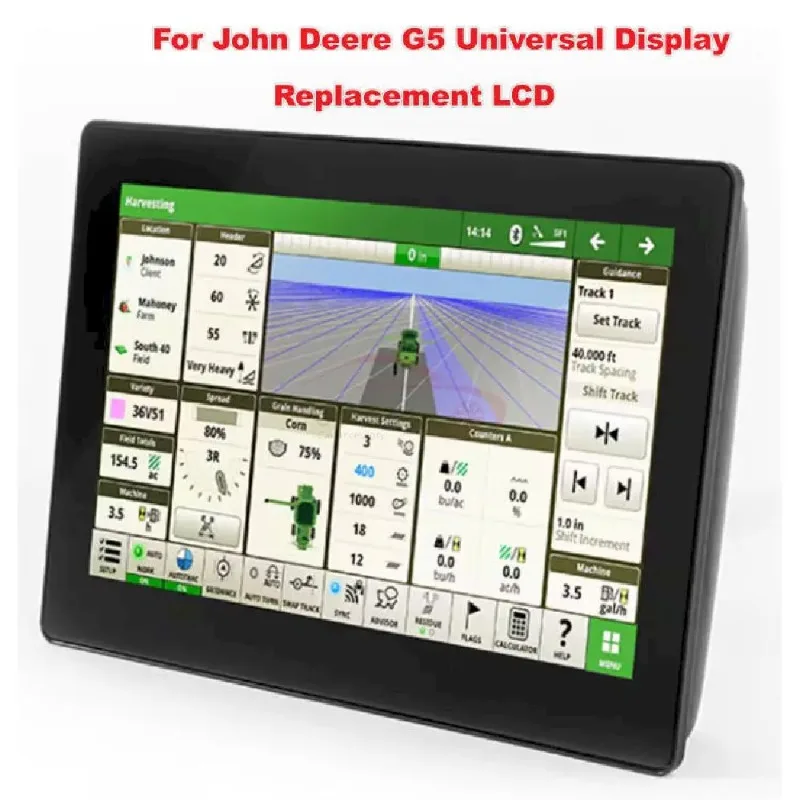Replacement Original For John Deere G5 Universal Display PFA12737 Screen 10.1 inch Touch LCD Display