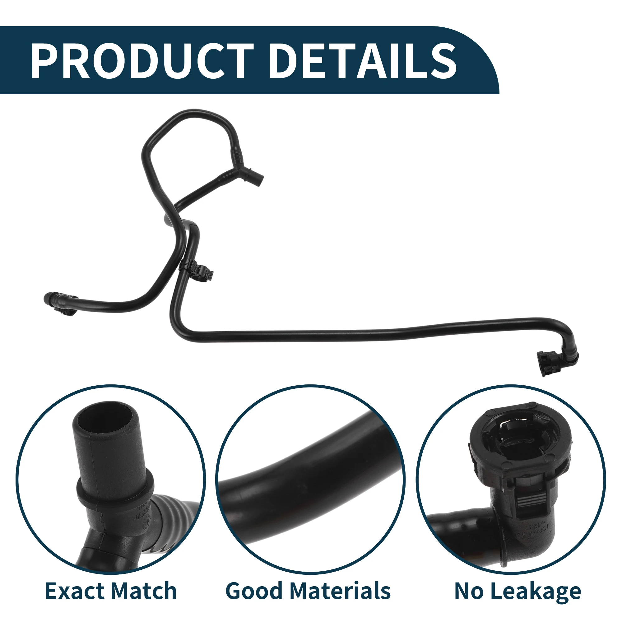 

UXCELL Radiator Hose Heater Hose Radiator Outlet Hose Pipe No.LR019008 for Land Rover for Range Rover 2010-2013 Plastic