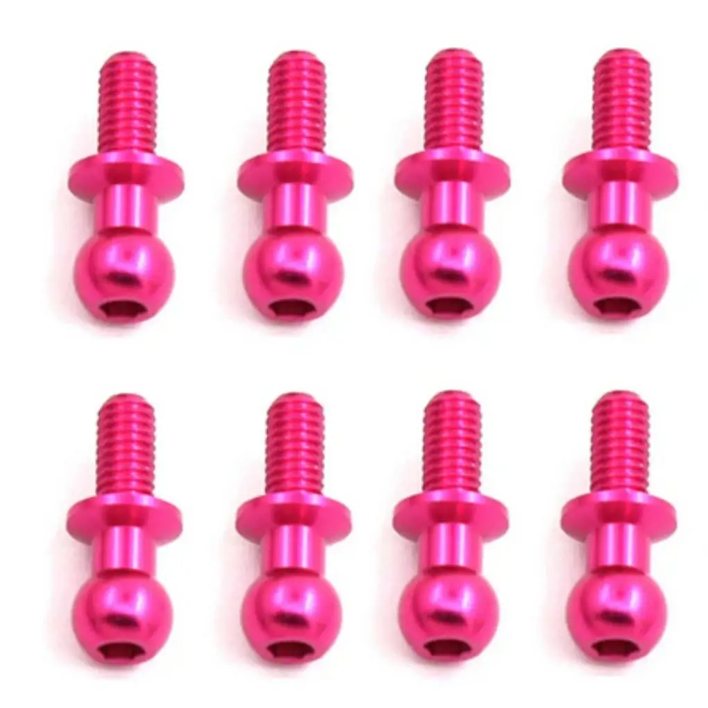 Aluminum Alloy Link Tie Rod End Ball Joint Ball Stud Rc Ball Stud For AXIAL SCX10 D90 D110 Tamiya CC01 Parts