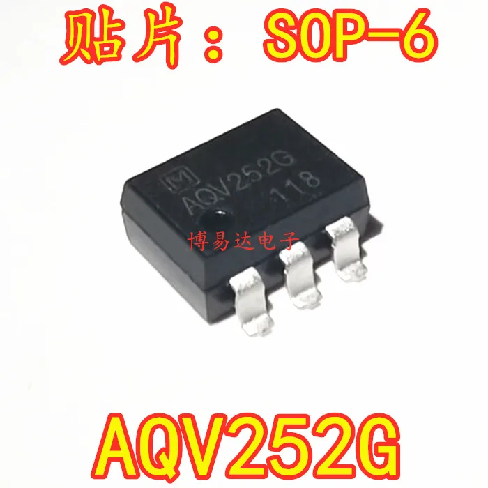 

20PCS/LOT AQV252G SOP-6 AQV252 AQV252A Inventory is currently in stock ..