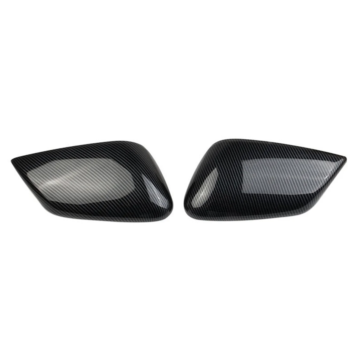 Carbon Fiber ABS Rear View Mirror Cover Side Door Wing Cap for Hyundai KIA EV6 2021-2023 Reverse Mirror Shell