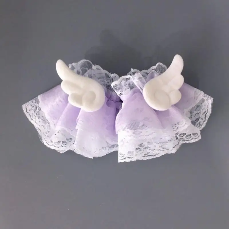 39bd Angel Winged Spitzenarmärmeles Manschetten -Verlängerung Handschellen für verschiedene Anlässe