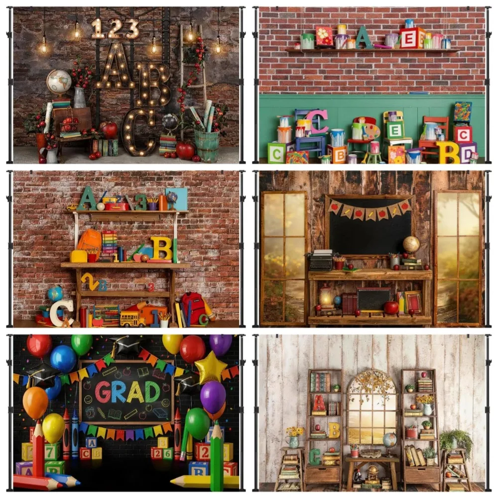 Vintage World Map Globe Theme Banner Decoration Backdrop, Children's Birthday Party, Home Decoration Photography Backdrop Cloth