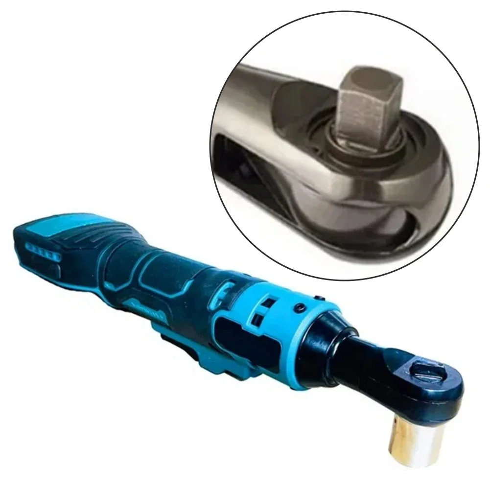 38inch Cordless Ratchet Wrench Electric Screwdriver with 21V Battery and Extension Pole for Car Repair and Assembly