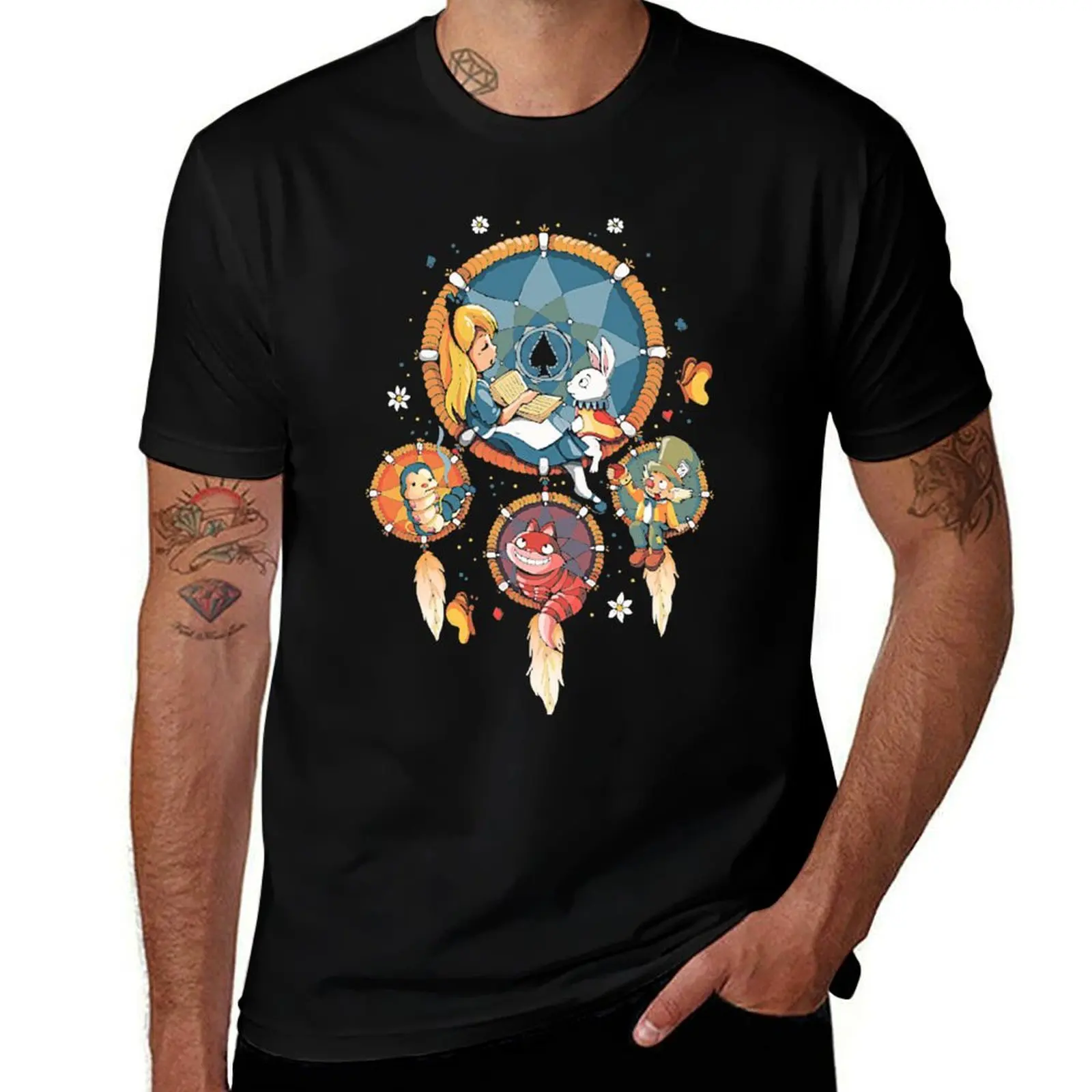 

Dream Catcher Wonderland T-Shirt t shirts for man pack cotton funny t shirts cotton T-Shirt