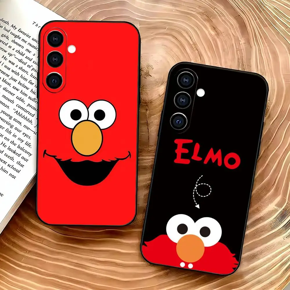 

E-ElmoS Red Phone Case Silicone Soft For Samsung Galaxy A73,A72,A71,A70,A53,A52,A51