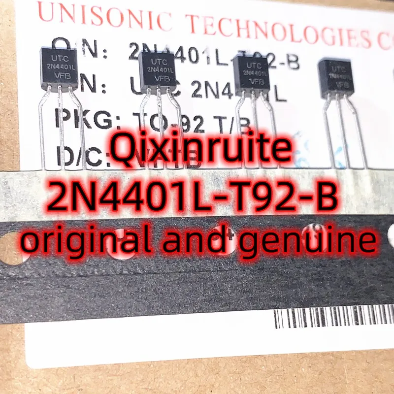 Qixinruite   Brand new original genuine 2N4401L-T92-B=2N4401L TO-92 integrated circuit IC chip