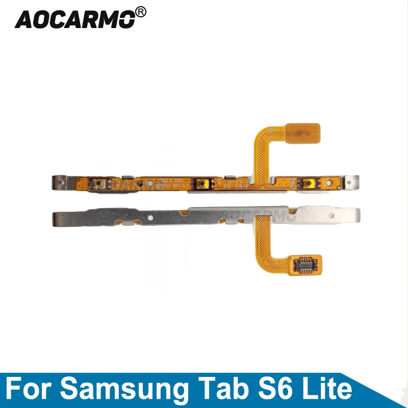 

Aocarmo для Samsung Galaxy Tab S6 Lite, включение и выключение громкости, гибкий кабель 4G WIFI P610 P615 P615C, запасные части