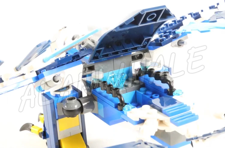 348 قطعة شيما إيريس إيجل اعتراضية مجنح الغراب شراعية CHI 10057 بناء لعبة المكعبات متوافقة مع النموذج #3