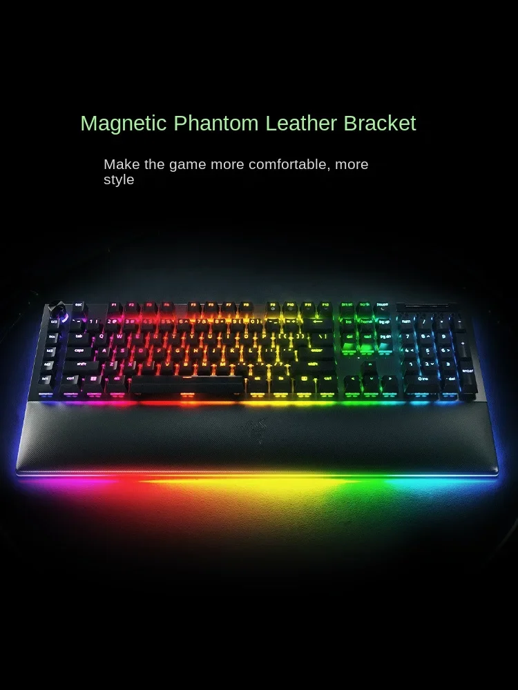 Razer Black Widow Spider V4 Pro Game Mechanical Keyboard Magic Light