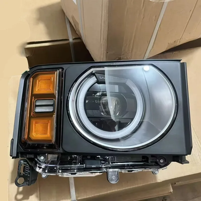 LED Headlights for Land Cruiser Prado LC250 2024 2025 Car Head Lights Accessories Auto Round Headlamp