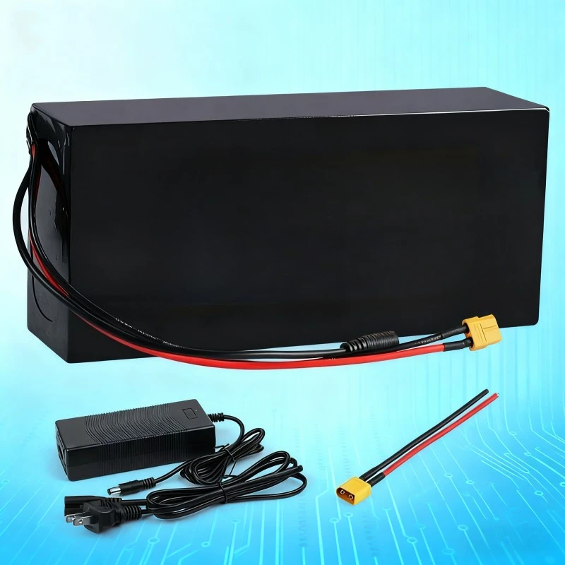 

Long Range 36V 48V 12Ah Lithium Battery with 30A BMS, Rechargeable for Bicycle Conversion Kit 500W 750W 1000W