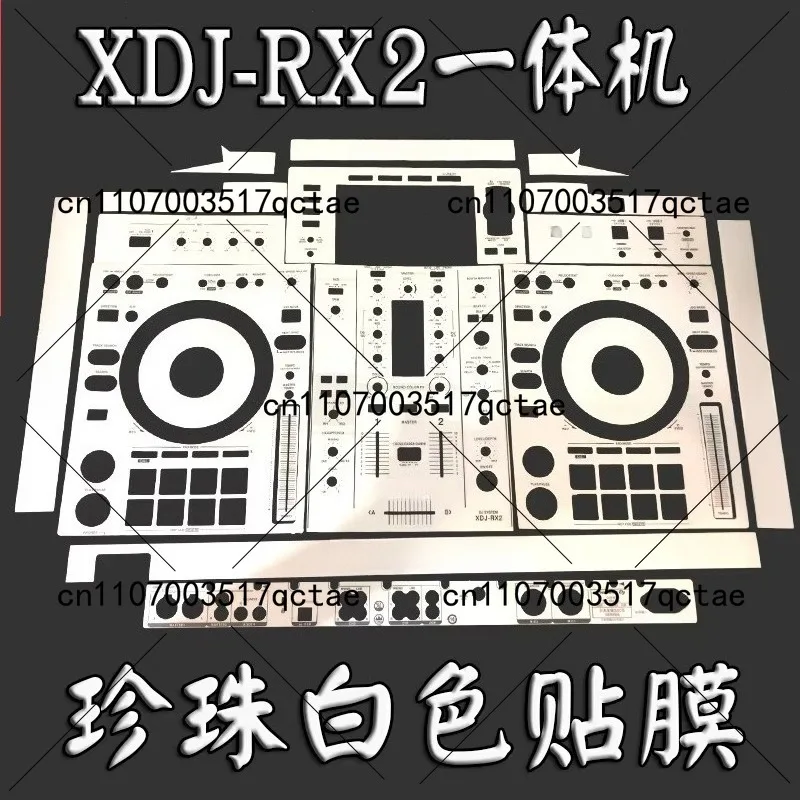 

Пленочный контроллер Pioneer XDJ-RX2, защитная наклейка для водителя, черно-белая