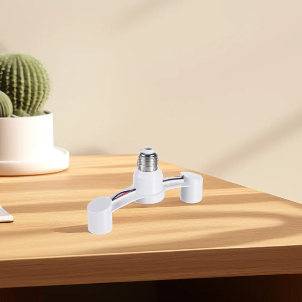 

2 шт. E27 адаптер с двумя лампочками, разветвитель для домашнего освещения гаража, удлинитель основания лампы, разъем, проводной светильник, двойная лампа