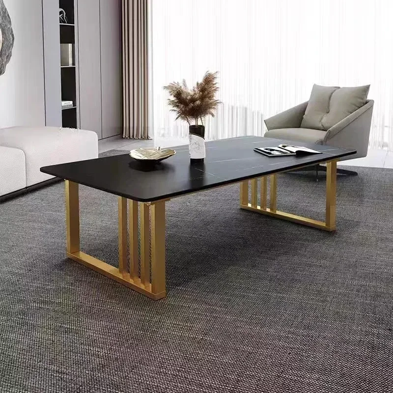 

Service Square Coffee Tables Luxury Aesthetic Glam Coffee Tables Minimalist Simple Nordic Center Couchtisch Unique Furniture