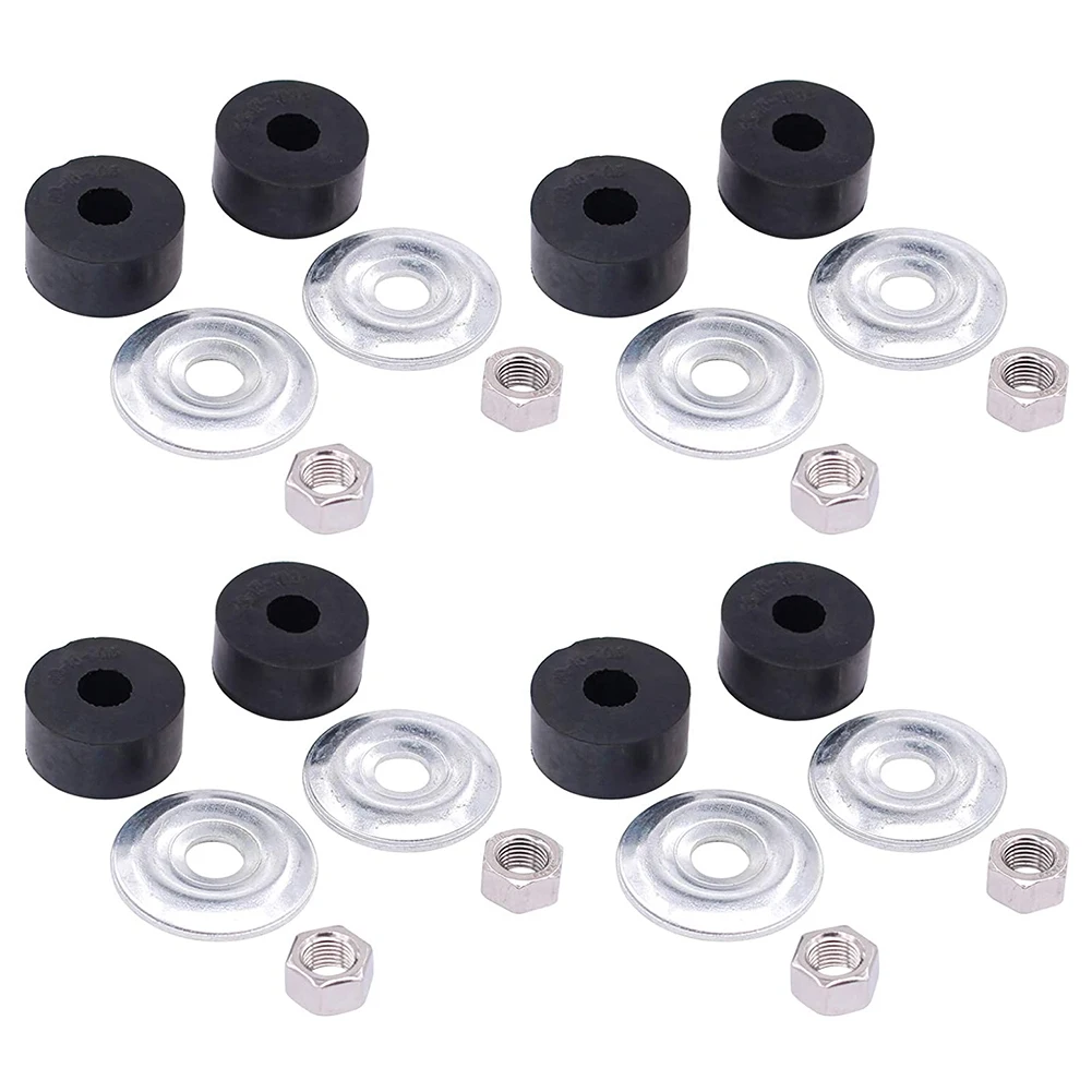 Golf Cart Shock Bushing Kit for EZGO 1989-Up TXT Marathon for Golf Cart 1982-Up DS and Precedent Stud 1011415