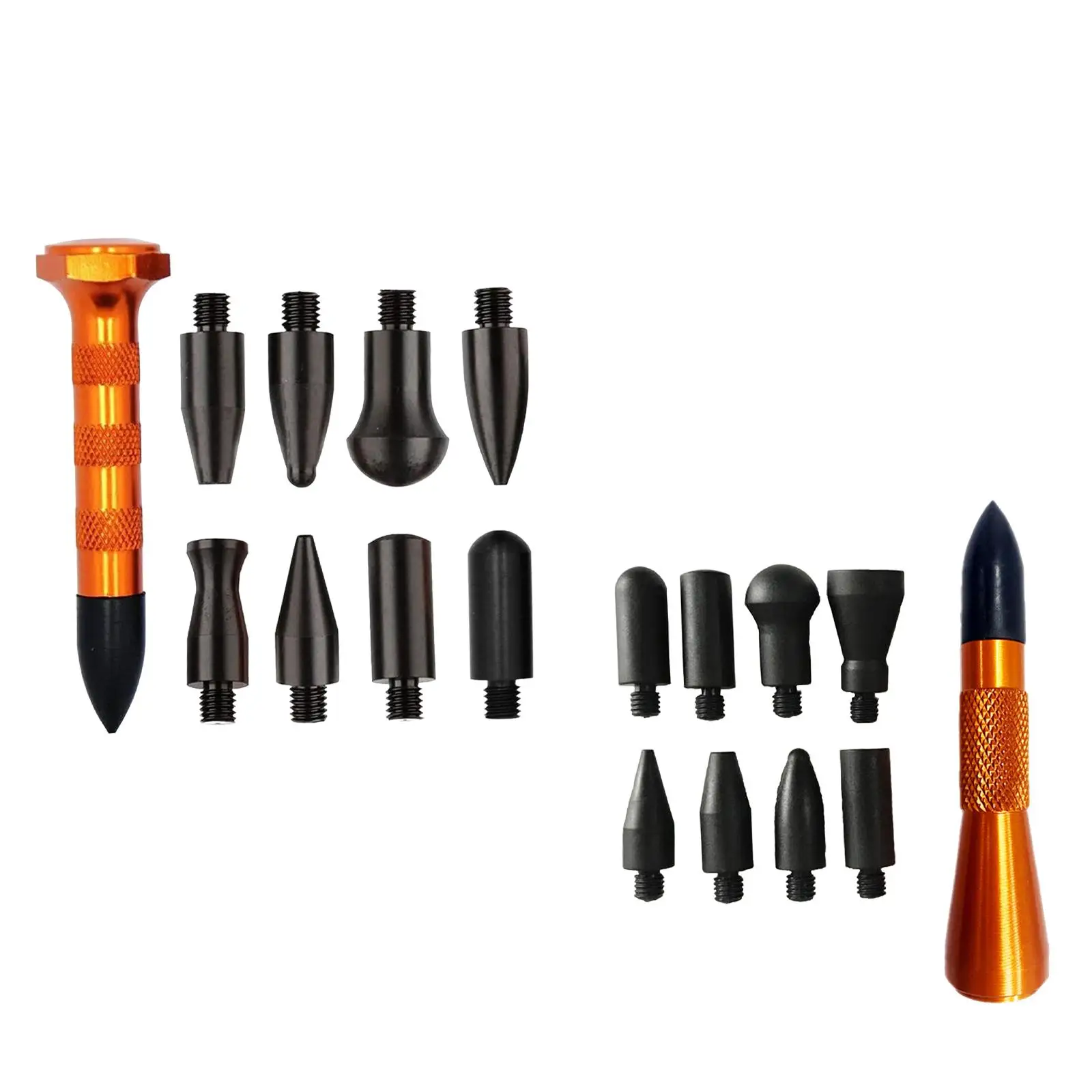 Paintless Dents Repair Set Dents Removal Knockdown Tools DIY with 9Pcs Tips