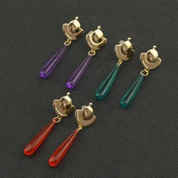 Anime Maomao Cosplay Earrings Green Pendant Ear Studs Accessories Props Charm Earrings Gifts for Women Girls