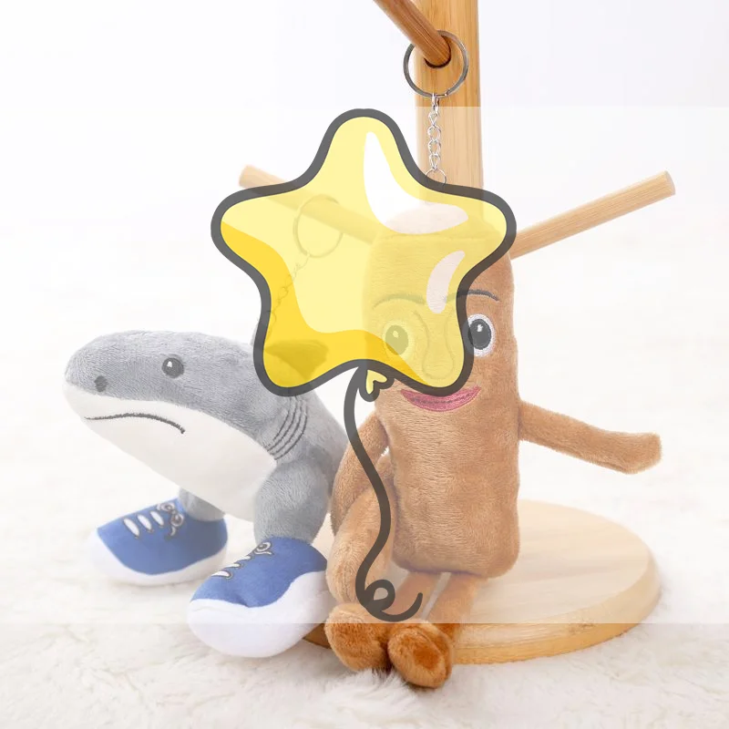 

Al Tralalelo Tralala акула плюшевый брелок Tungtungtung кукла мягкая игрушка сумка кулон подвесное украшение подарок на день рождения