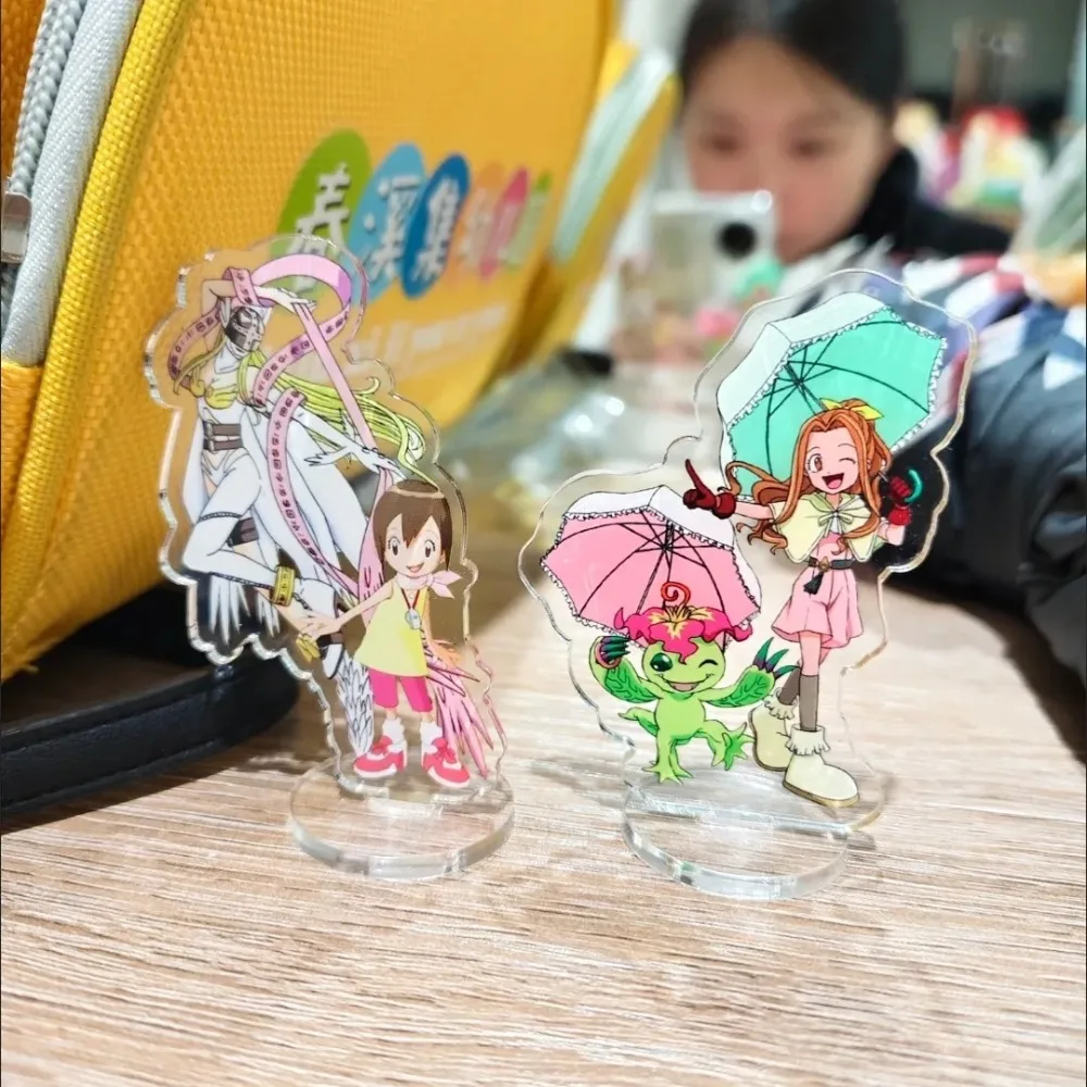 

New Digimon Adventure Acrylic Stand Figure Yagami Taichi Izumi Kōshirō Anime Peripherals Cute Cartoon Modeling Desktop Ornament