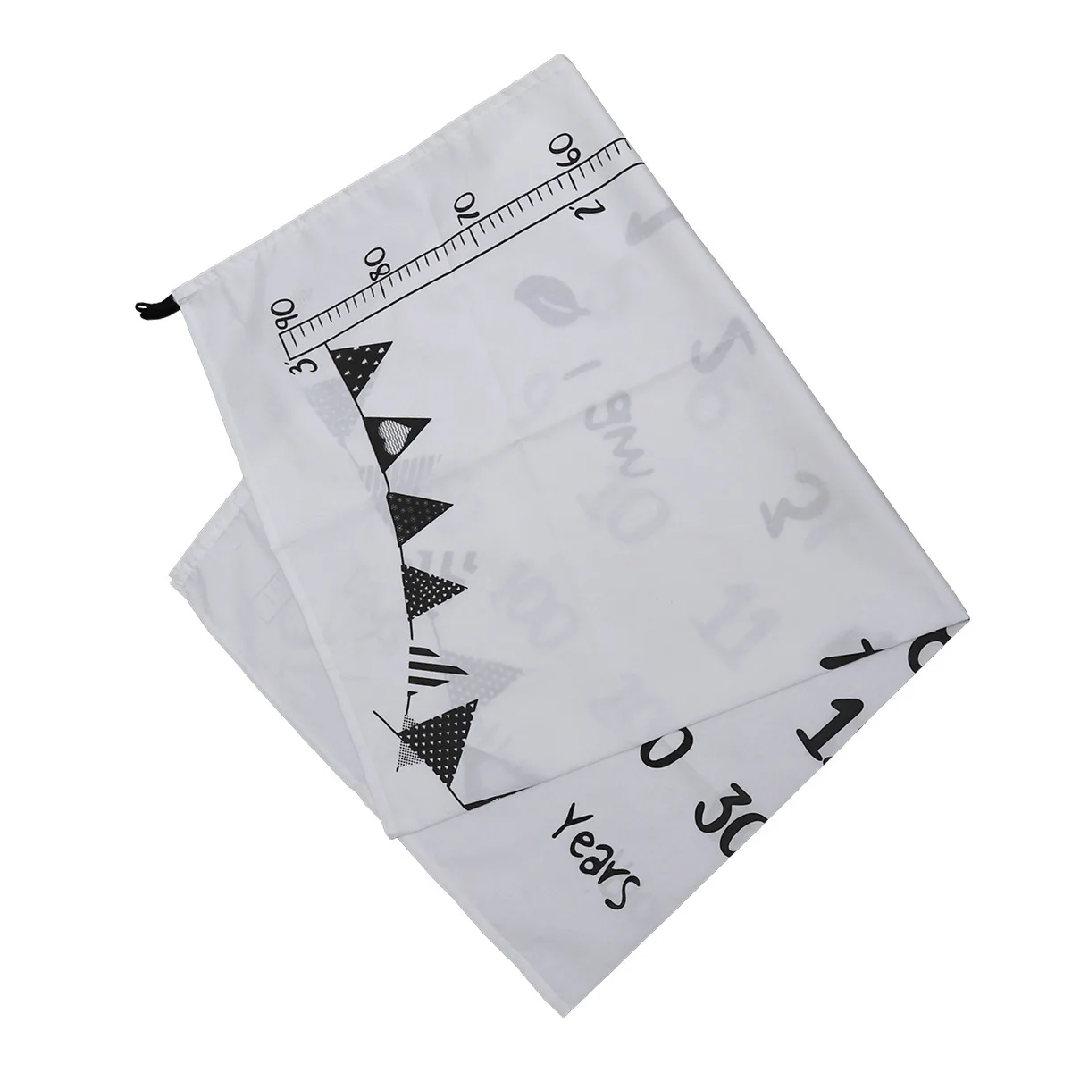 الطفل معلم بطانية الوليد الشهرية صورة خلفية لينة البوليستر القطن قماط بطانية غطاء عربة الطفل دش هدية