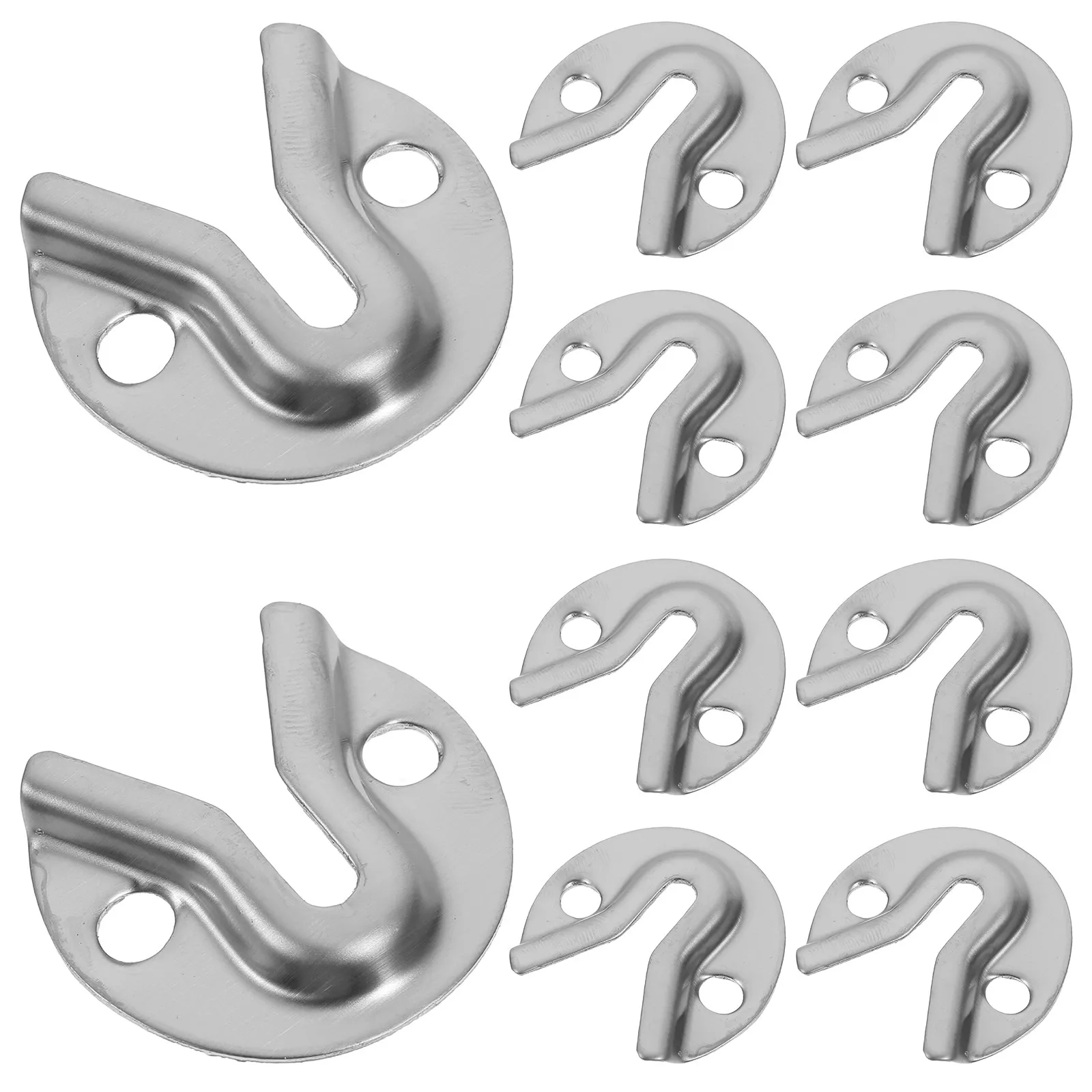 Interlocking Picture Hangers Heavy Duty Metal Keyhole Brackets for Photo Frames Mirrors Shelves Headboards Wall Mounting Clips