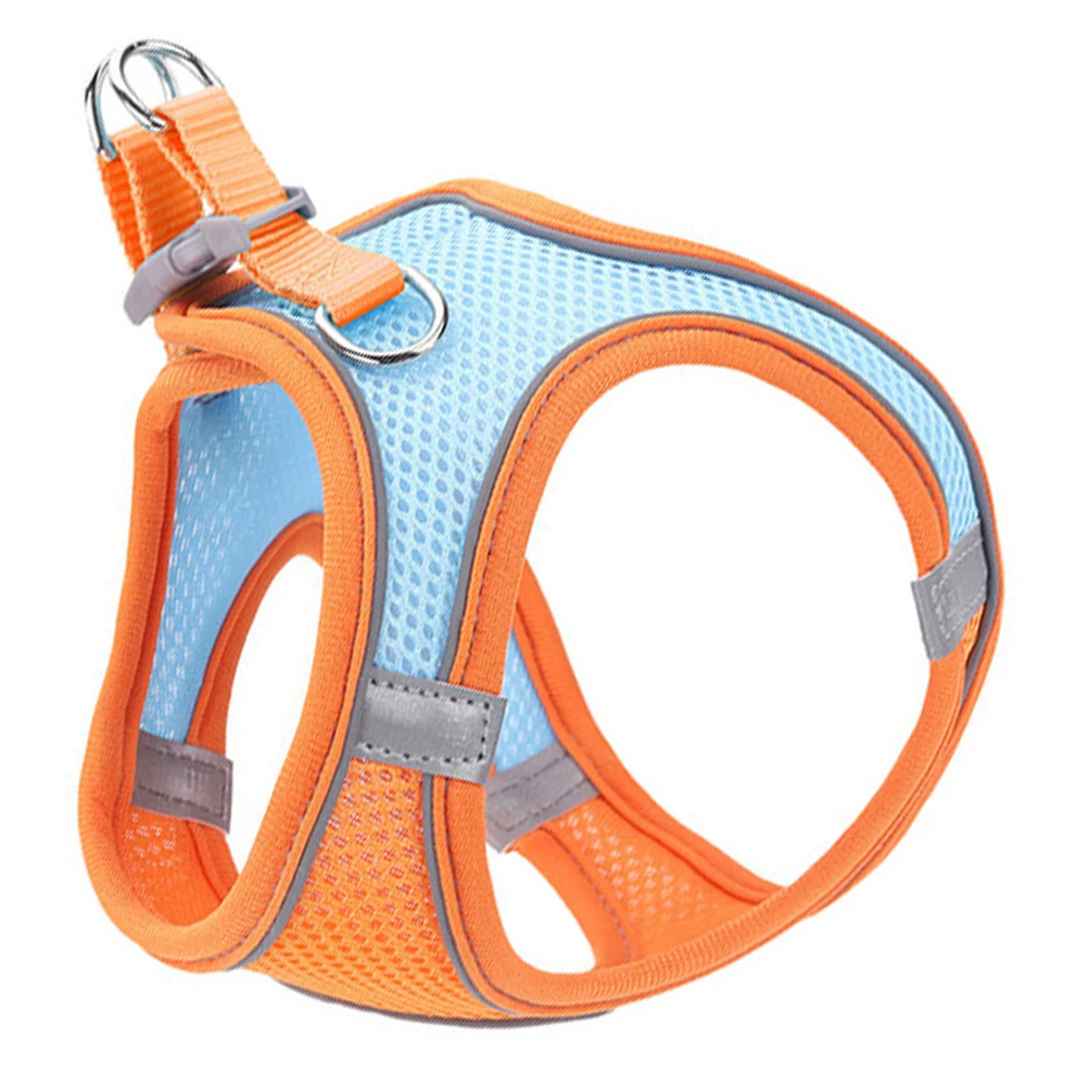 

Pet Leash Cat Breathable Vest Reflective Harness for Cats Kitten Puppy Dog Leash Cat Costume Small Walking Harness Furry Friends