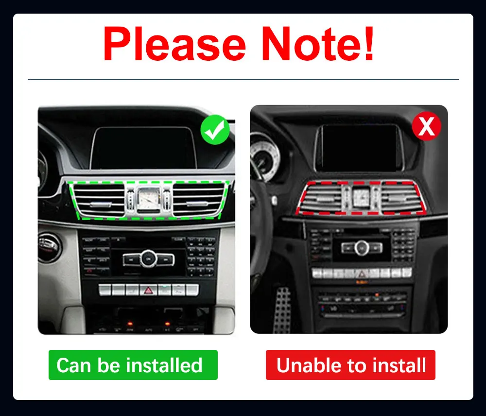 Android 16 System Stereo Auto-Multimedia-Videoplayer für Mercedes Benz E-Klasse W212 2009 - 2016 Carplay GPS QLED-Bildschirm 4G – Detail 6
