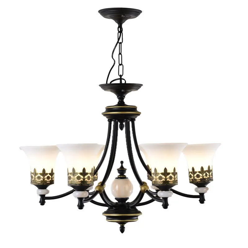 

American, chandelier, living room, vintage, minimalist, rustic, pastoral, bedroom