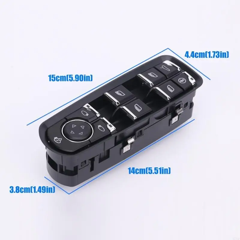 M76E Power Window Switches for 2011-2016 Vehicle Models, OE Reference 7PP959858MDML 6
