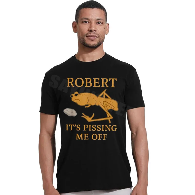 ماركوس دودة روبرت إنه تبخيرني قبالة تي شيرت Y2k عشاق روح الدعابة الساخرة قائلا تي شيرت ملابس الشارع الشهير هدية جديدة