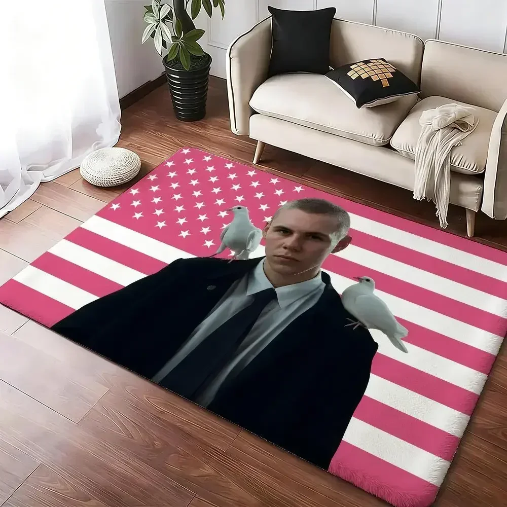 Rapper The K-Kid LAROI Before I Forget Floor Mat Soft Thickened Non-Slip Bedroom Living Room Door Mat Home Flannel Rugs