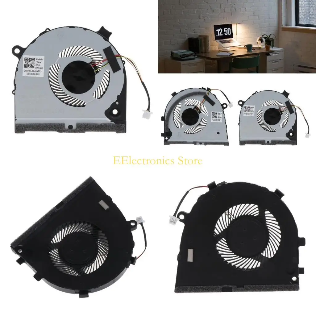 

B03C Новый вентилятор охлаждения ноутбука для Dellg3 G3-3579 3779 15 5587 серия ноутбуков Радиатор для ноутбука для 5V кулер