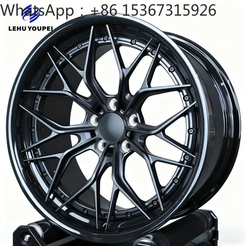 18-22 Inch 5x112/114.3/120 2PCS Deep Concave Deep Dish Forged Alloy Racing Wheels