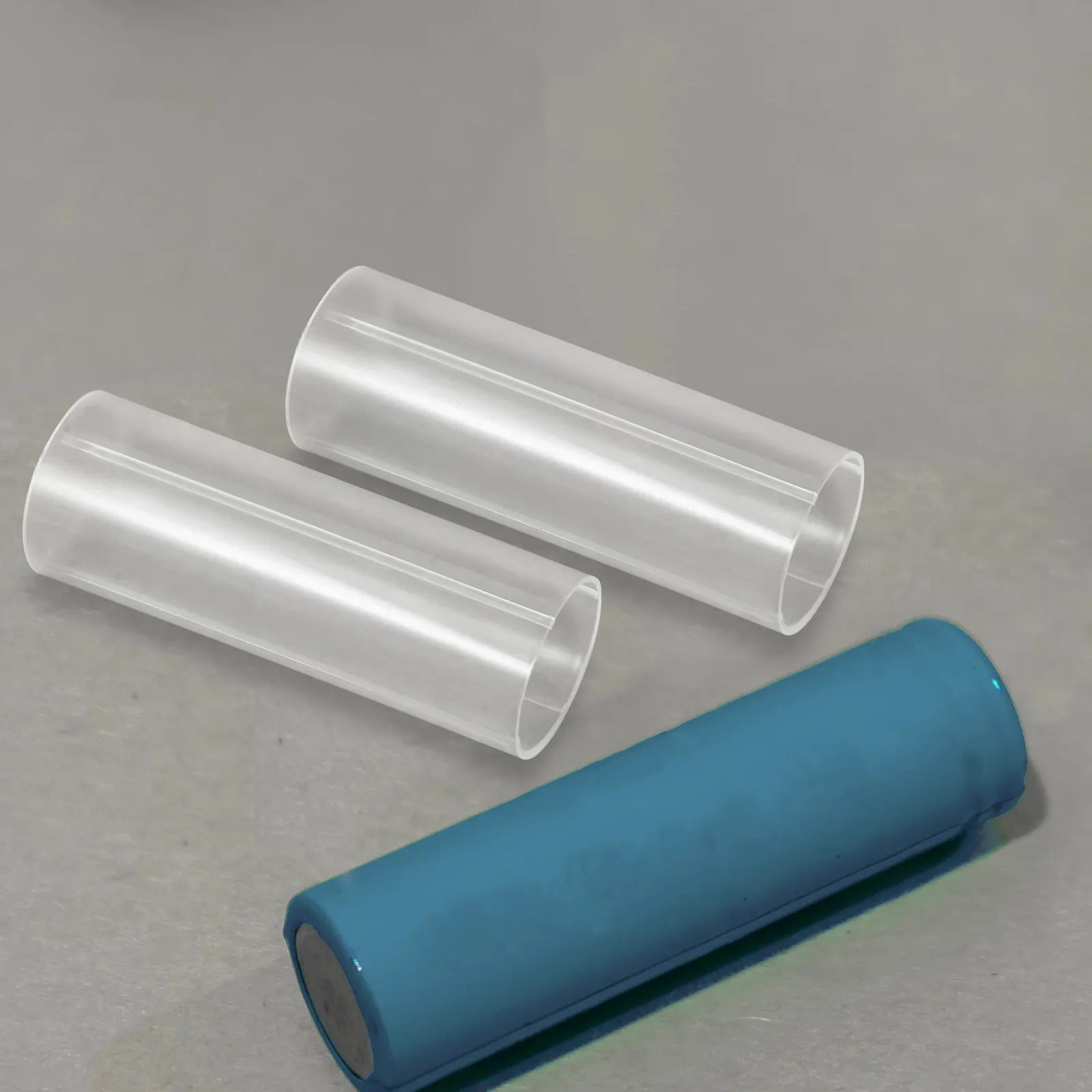 10Pcs Battery Protective Sleeve Fire Resistant Heat Insulation Tube 18650 Battery Wrap Case Spacer Converter Holder