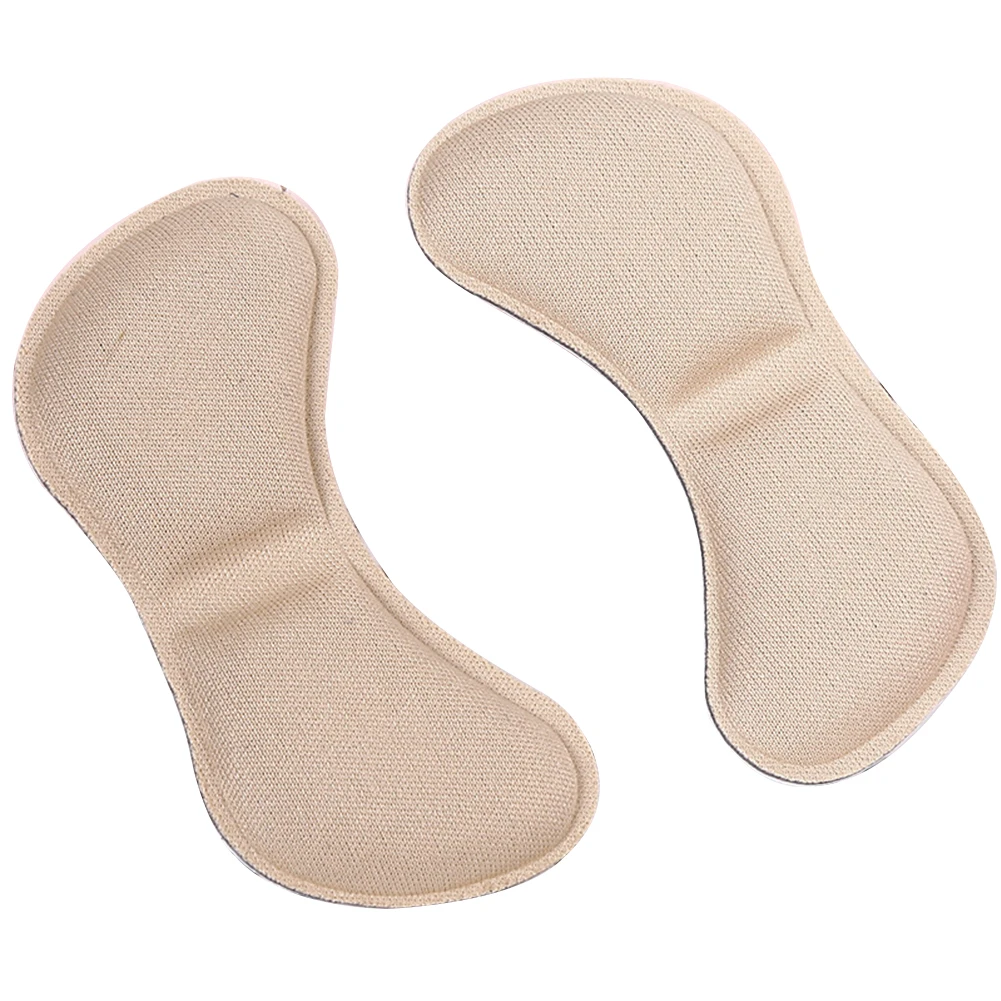 5pairs Self Adhesive Heel Liner Insole Patch Anti-wear Pain Relief Thickened Feet Care Crash Insert Sticker Pads Cushion