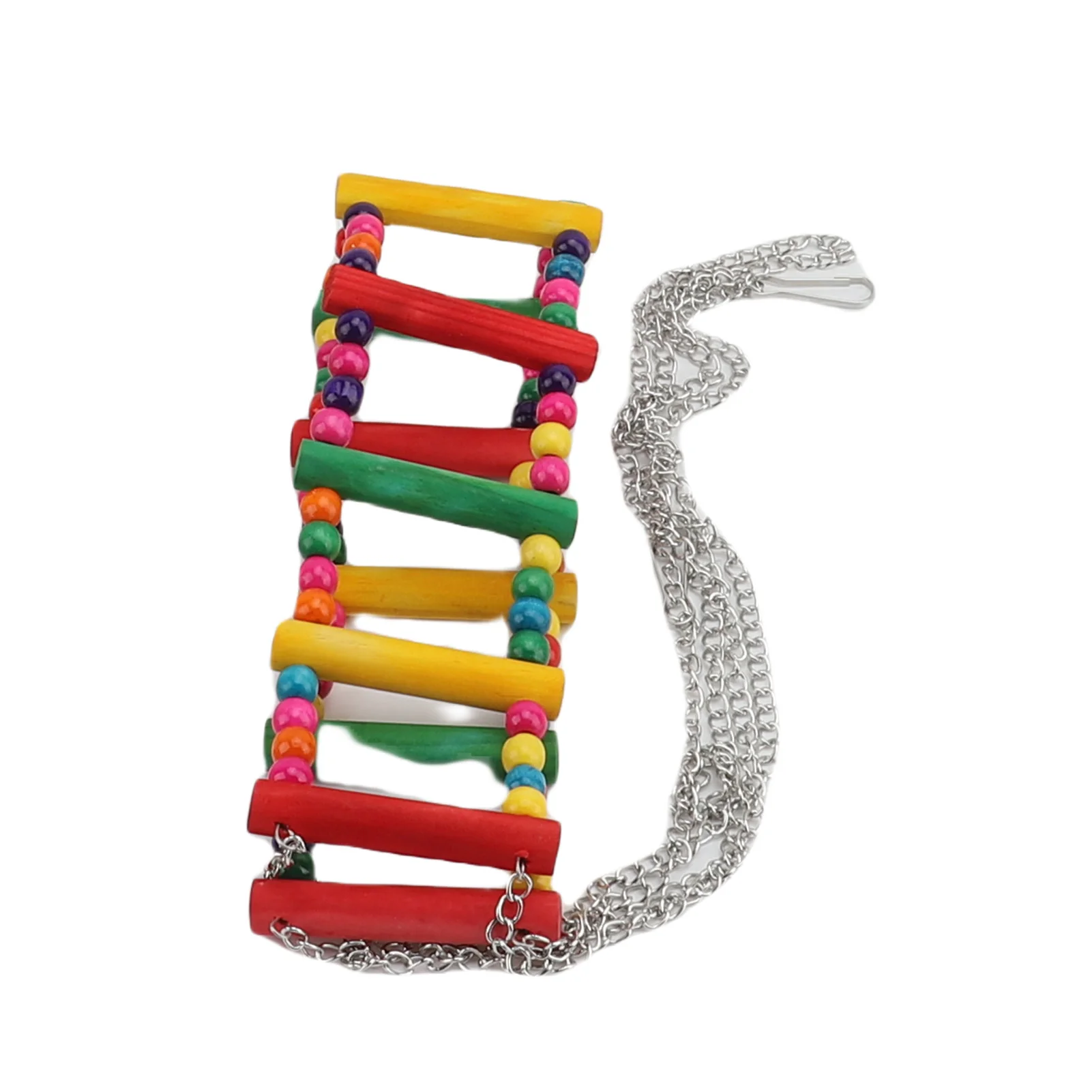 Chicken Xylophone Swing Set Chicken Toys for Coop Xylophone Swing Set Mirror Pendant  String Bag Hens Accessories