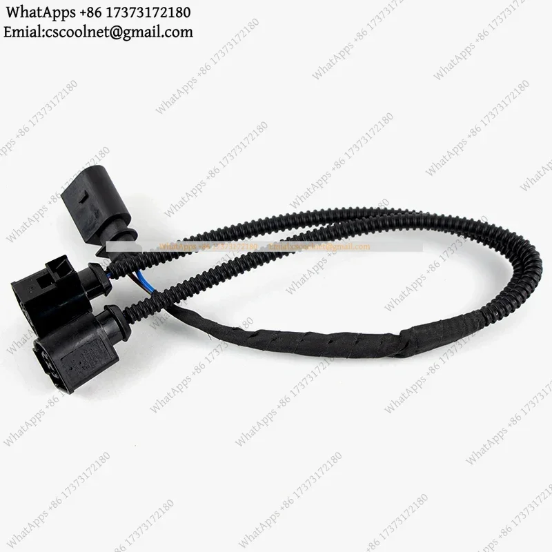 Snail Horn Plug For VW Polo Golf 6 MK6 Jetta Passat High Low Tone Cable One Out Two Wiring Harness Adapter