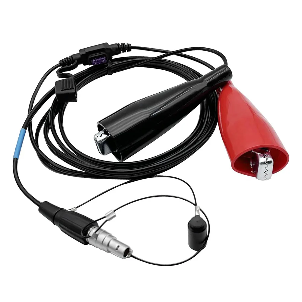 Para cable de alimentación GPS GNSS con conector de 7 pines para batería de 12V Compatible con 4700 4800 5700 5800 R6 R7 R8 R10 SPS 1 8m de longitud