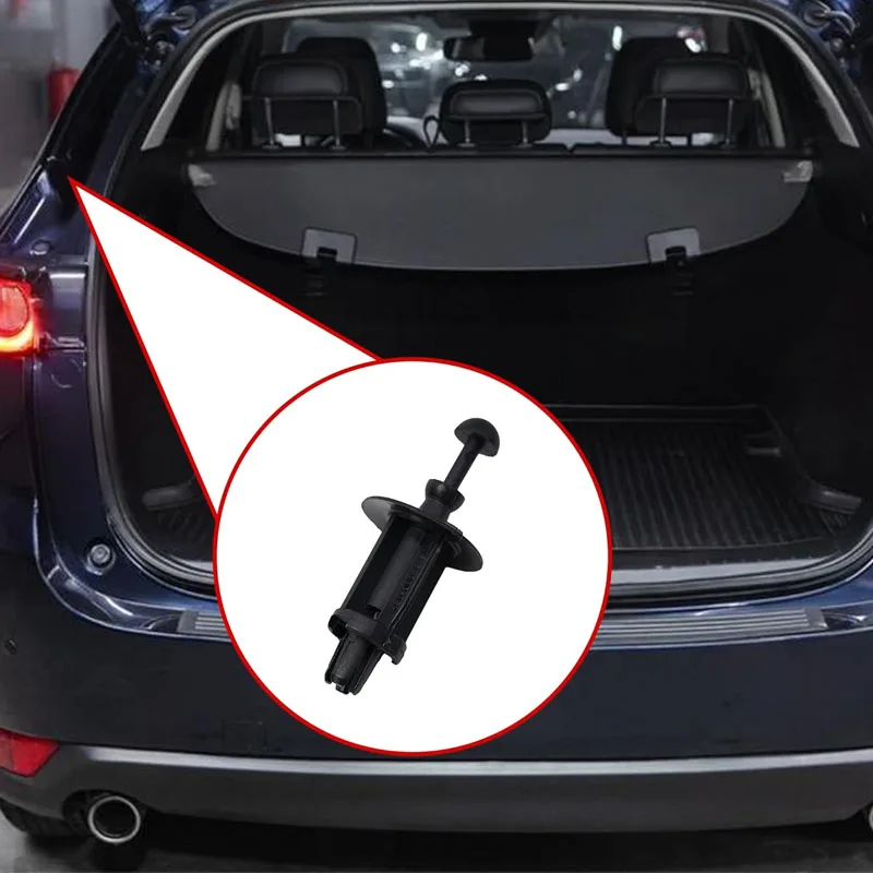 For Mazda 3 CX-4 CX-30 CX-3 MX-30 Trunk Rear Door Decorative Panel Suspension Hook Trunk Lid Buckle Hook BHN968301Modification