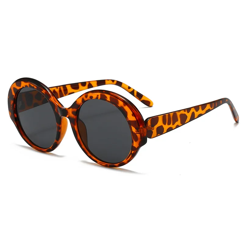 Runde Sonnenbrillen für Damen und Herren, Retro Kreisförmige Sonnenbrillen, Vintage Mode Damen Sonnenbrillen, PC-Rahmen Herren Brillen ﻿