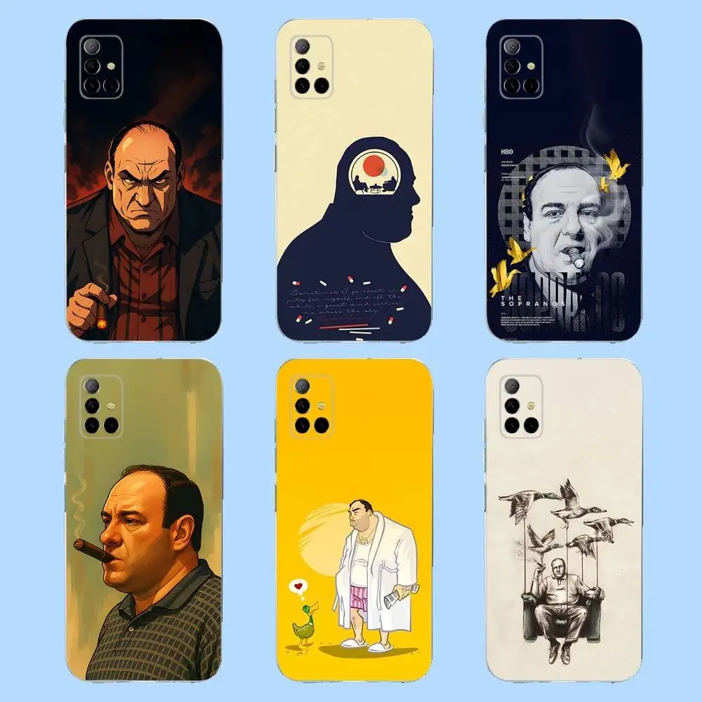 

S-Sopranos T-Tony Soprano Phone Case For Samsung S30,23,21,22,20 FE lite,S10,9,PIus Note20ultra Soft Transparent