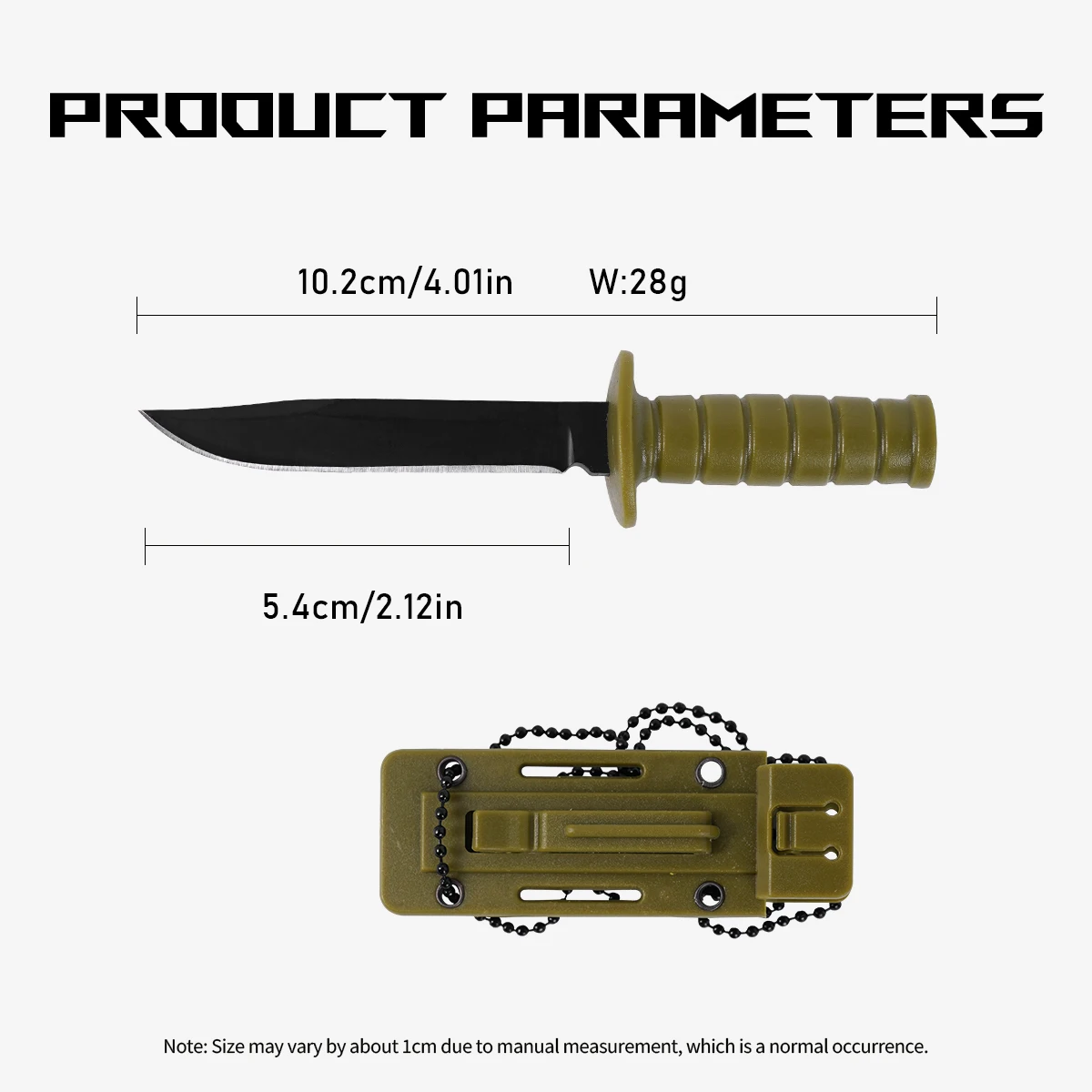 سكين Edc للتخييم في الهواء الطلق، مصنوع من شفرات الفولاذ المقاوم للصدأ عالية الجودة، سهل الحمل، يمكن استخدامه كزخرفة معلقة، يأتي مع غمد. إنها أداة نجاة ضرورية للمشي لمسافات طويلة والمغامرة والإنقاذ والتخييم، وهي مناسبة كهدية لعيد الأب وأعياد الميلاد وعيد الميلاد. #6