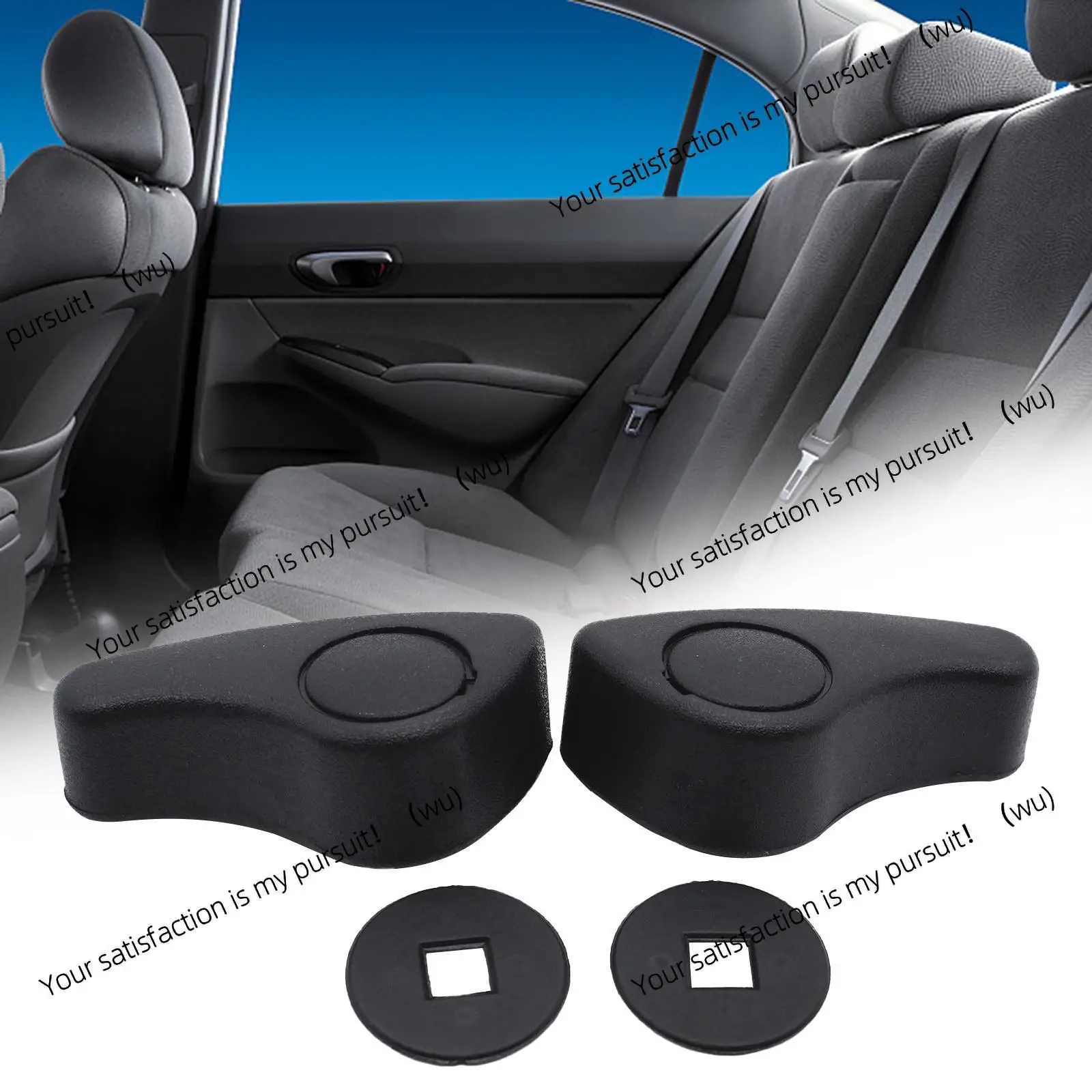 2-Piece seat adjustment handle 7701207182 7701205078 for Renault Congo, Clio, Trafik MK2