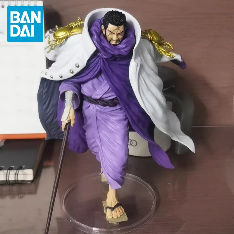 Original Bandai One Piece Action Figures Ichiban Kuji Absolute Justice Aramaki Issho Sakazuki Borsalino Anime Toys For Kids Gift