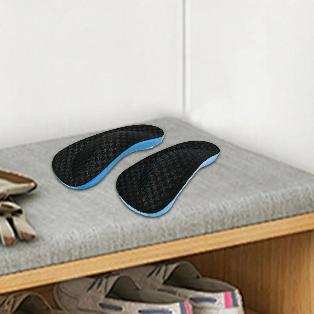 Orthopedic Insoles Half-Size Flat Feet Insoles Arch Support Cushion Plantar Inserts Soft And Comfortable Flat Foot Corrector