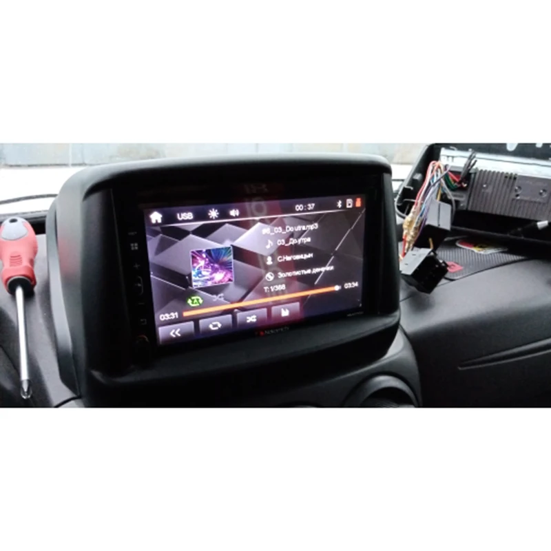 

Precision Car Stereo Radio DVD Panel Audio Mount Fascia Kit For Fiat Doblo 2002-2017 DVD Refitting Frame Dash Kit