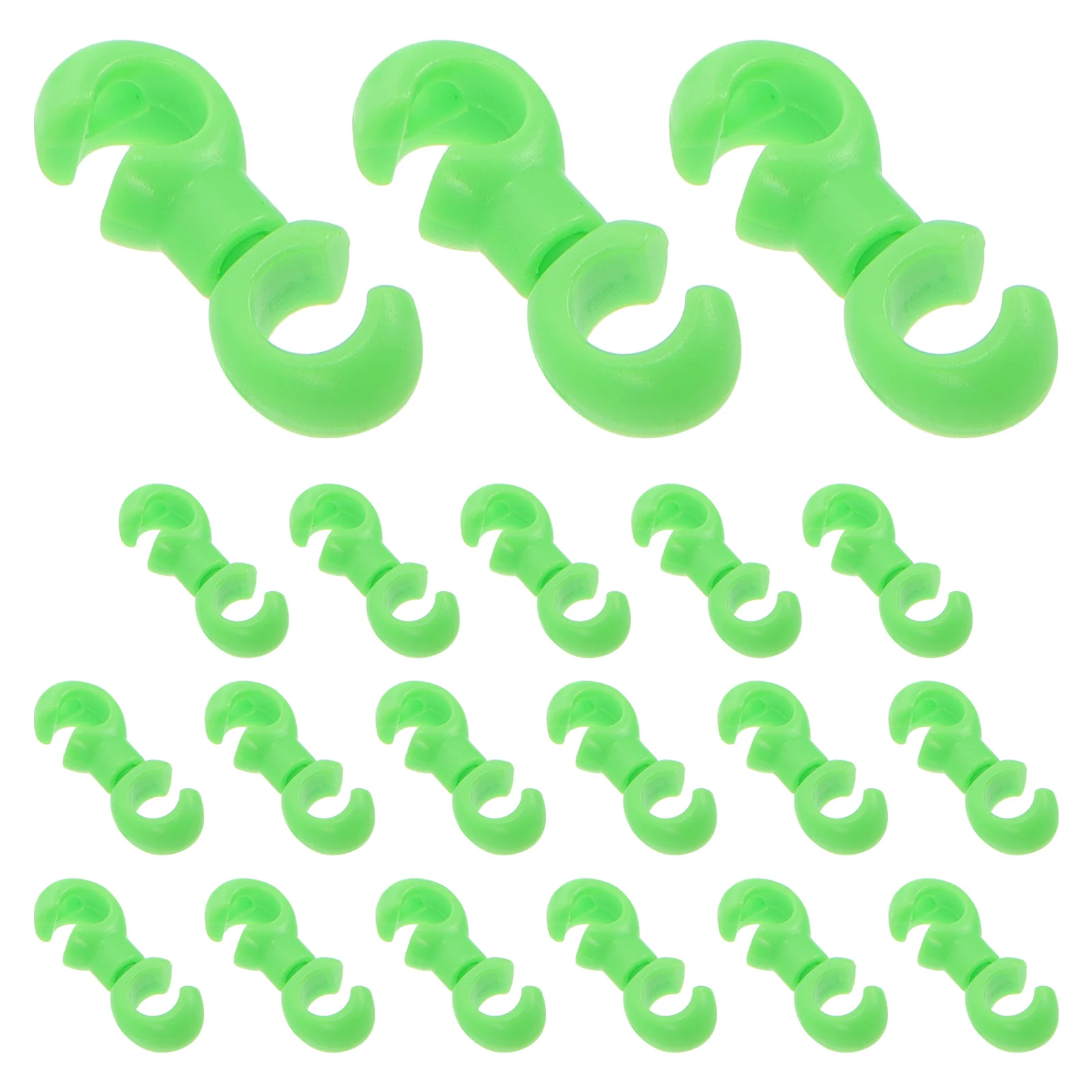 

20pcs Bicycle Cable Clip C-Shaped Buckle Durable For Curved Surfaces Bike Tube Guide Universal Fit For Brake Shifter Derailleur